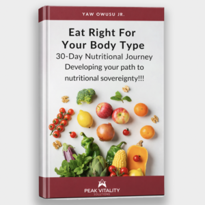 Eat Right For Your Body Type: 30-Day Nutritional Journey Plus Program Template